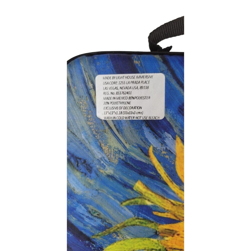 Immersive Van Gogh Seat Cushions  x 2 - Picture 6 of 8
